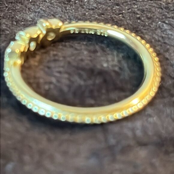 Celestial Stars Ring by PANDORA 
14k gold plating, size 7 - Picture 7 of 11